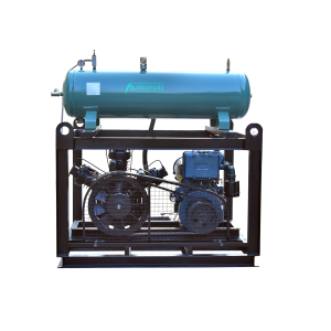 Tank & Skid Mounted Diesel Engine Air Compressors for Export